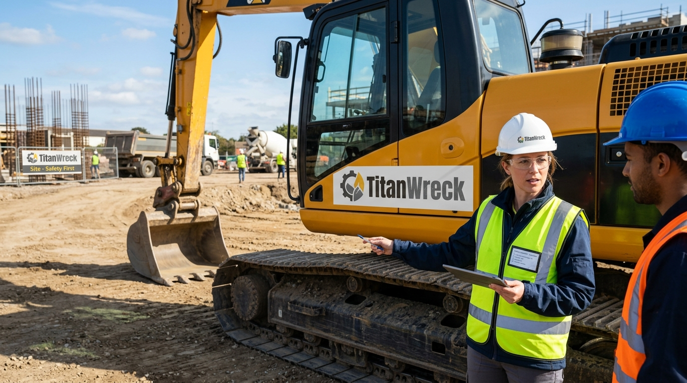 TitanWreck certified crew and equipment on-site